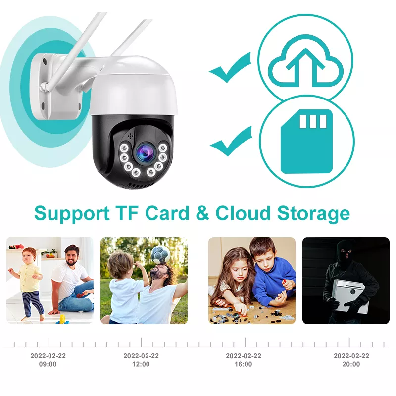 4 Channel Cctv Ip Security Camera Kit Surveillance Cc tv Camera Full Set Support TF Sd Card Hdmi